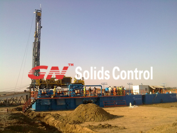gn 750hp drilling fluid circulation system